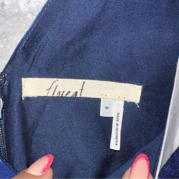 Anthropologie Floreat Makua Print Maxi Dress Sz M #JK2 - Picture 4 of 4